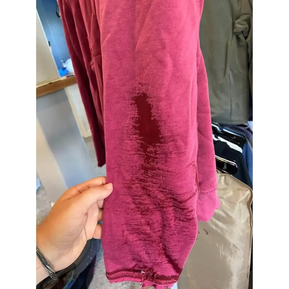 Arcteryx distressed sweater Large